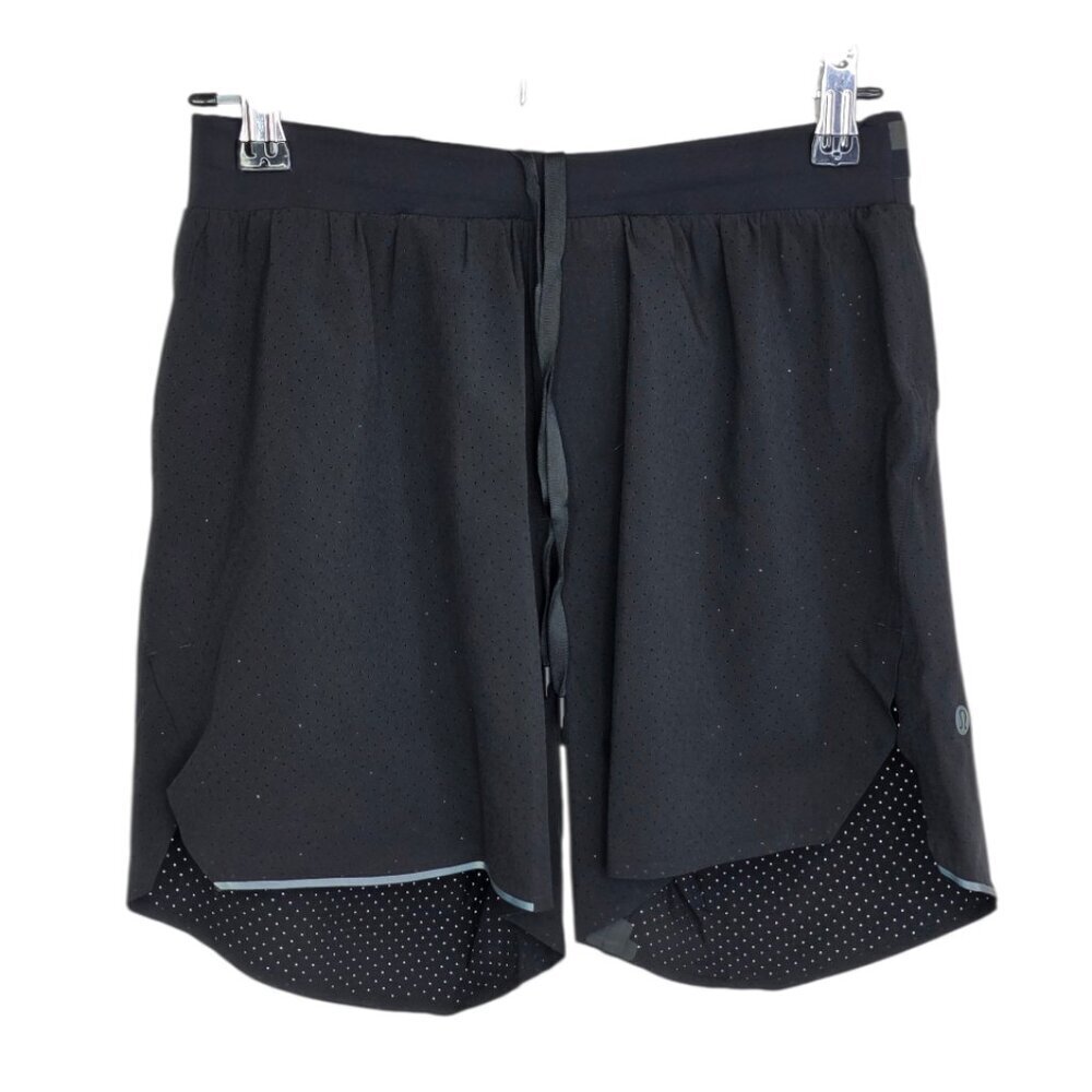 Lululemon Men's Fast and Free Unlined Shorts, Black, Lightweight, Size XS
